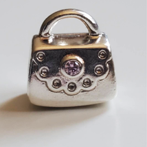 Pandora Ale Sterling Silver 925 Women&#39;s Hand Bag Charm Bead - $34.65
