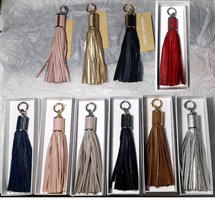 michael kors tassel keychain