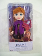 New Disney Frozen Ii Petite 6" Anna Adventure Doll Jakks Disney Princess - $14.65