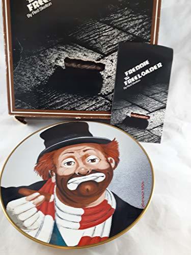 Primary image for Red Skelton Freddie The Freeloader Collectible Plate # 3348 1976