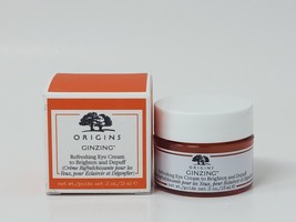 New Origins Ginzing Refreshing Eye Cream To Brighten and Depuff Full Size - $14.30