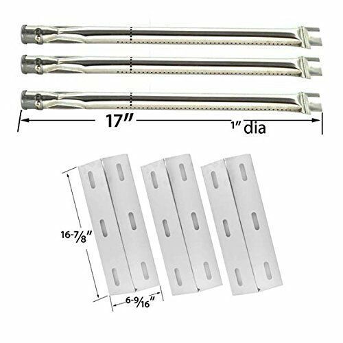 Ducane 30400040 BBQ Grill, Stainless Burners, Stainless Heat Plates ...