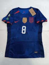 Julie Ertz #8 USA USWNT 2023 World Cup Stadium Blue Away Womens Soccer J... - $80.00