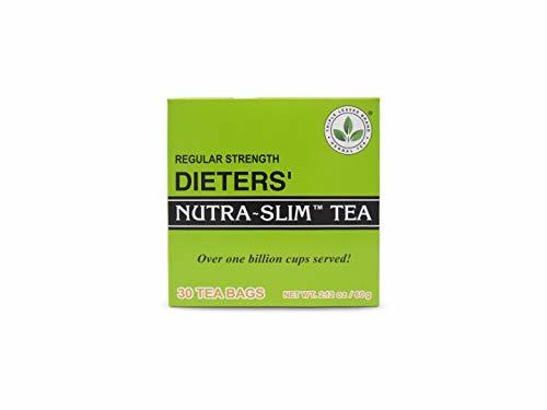 Regular Strength Dieters' Nature-Slim Tea Triple Leaves Brand - 30 Tea Bags