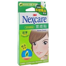3M Nexcare Tea Tree Oil Acne  Patch Pimple Stickers Combo Utra Thin 18pcs