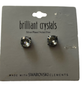 Box Lot SWAROVSKI Crystal Earrings Pink Clear Stud Dangle Roberta Chiarella image 8