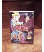 Disney Cinderella III, A Twist In Time DVD, Sealed, 2007, G - $8.96