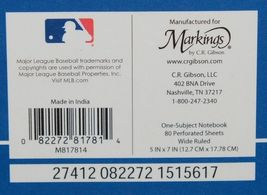 CR Gibson LLC MLB Licensed Los Angeles Dodgers Notebook Set image 3