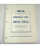 White Ace Commemorative Stamps Album Supplement Part 5 1959-1964 NOS - $42.31