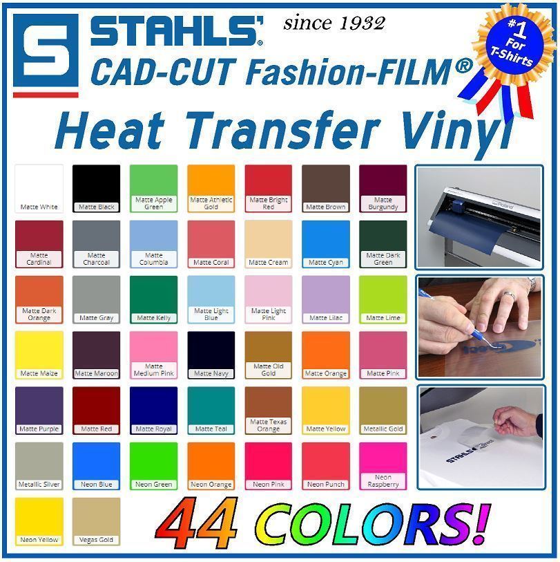 Stahls' Fashion-FILM Electric Heat Transfer Vinyl Metallic Rose 15" x 5 Yards 
