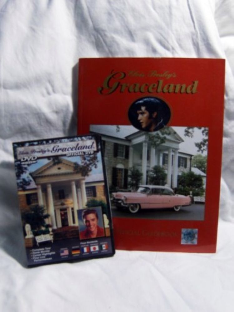 ELVIS PRESLEY GRACELAND OFFICIAL HOME TOUR DVD + COLLECTOR SOUVENIER ...