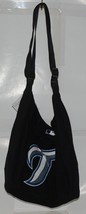Pro Fan Ity MLB Licensed Black Toronto Blue Jays Messenger Bag Adjustable Strap image 2