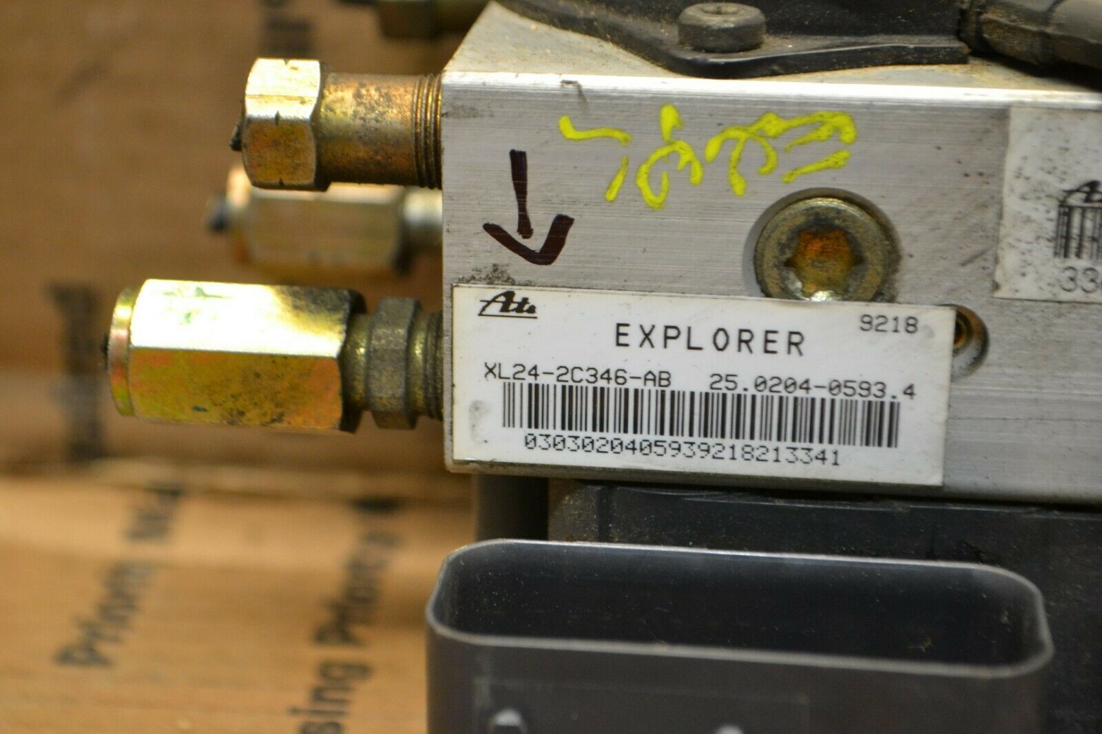 2007 07 08 09 10 NISSAN SENTRA 2.0L ANTI LOCK BRAKE ABS PUMP 47660-ET00A OEM
