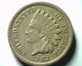 1862 INDIAN CENT VERY FINE VF NICE ORIGINAL COIN FROM BOBS COINS FAST SH... - $32.00