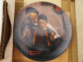 Norman Rockwell Bradford Exchange Collector&#39;s Plate Music Maker - $5.49