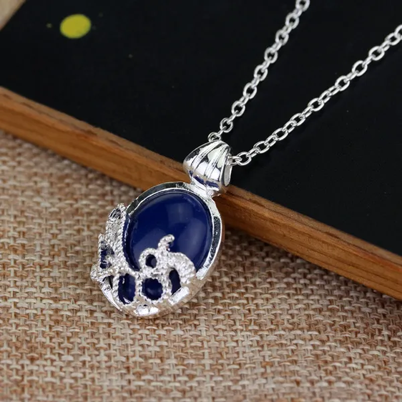 The Vampire Diaries Necklace Vintage Katherine Pendant Movie Jewelry