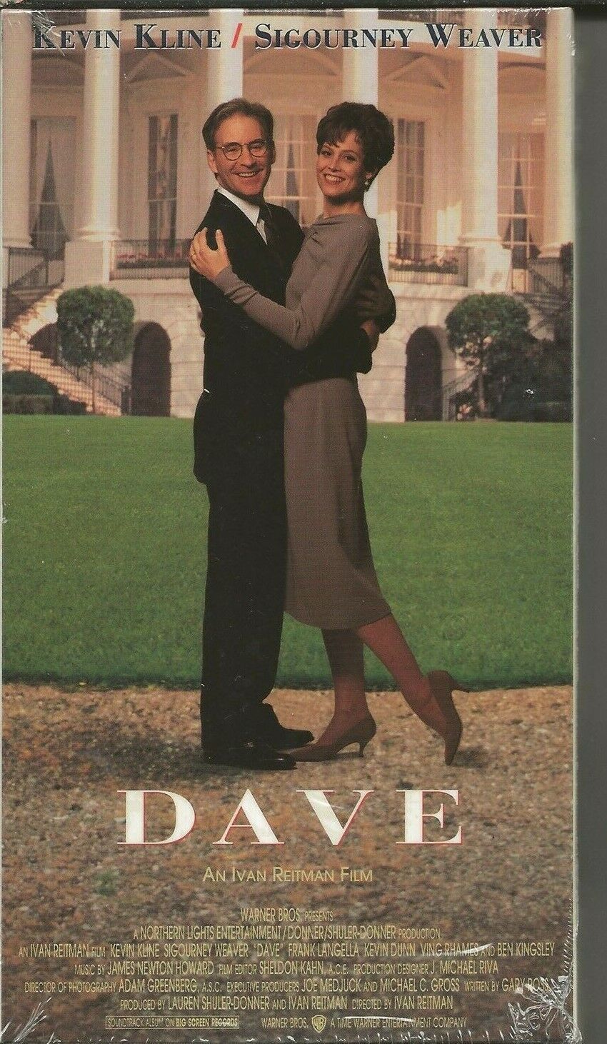 Dave VINTAGE VHS Cassette Kevin Kline Sigourney Weaver - VHS Tapes