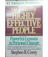 The 7 Habits Of Highly Effective people - paperback - $3.95