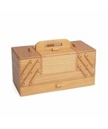 Hobby Gift Sewing Box Cantilever Wood: 4 Tier - $129.99
