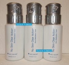 Three pack: Nu Skin Nuskin Clear Action Acne Medication Toner 150ml SEALED x3 - $72.00