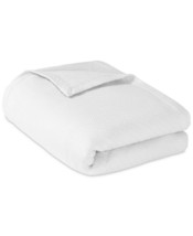Madison Park Liquid Cotton King White Blanket T4101618 - $74.29