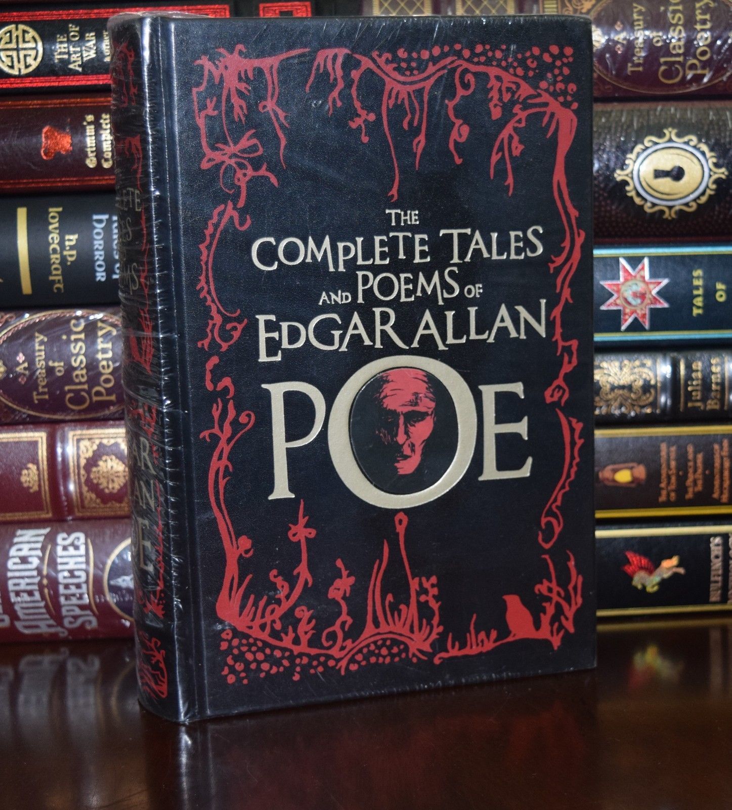 COMPLETE TALES POEMS by EDGAR ALLAN POE Sealed Leather Bound ...