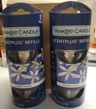 Yankee Candle MIDNIGHT JASMINE Scent Plug In Refills 2 in each Box- 2 boxes - $30.69