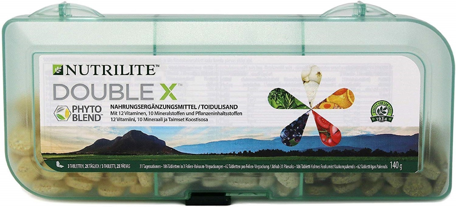 Nutrilite Double X Vitamin/Mineral/Phytonutrient Supplement 31Day