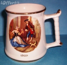  ENGLISH POTTERY- PRINCE WILLIAM WARE CRIES OF LONDON CUP / MUG  4 1/4&quot; - $14.95