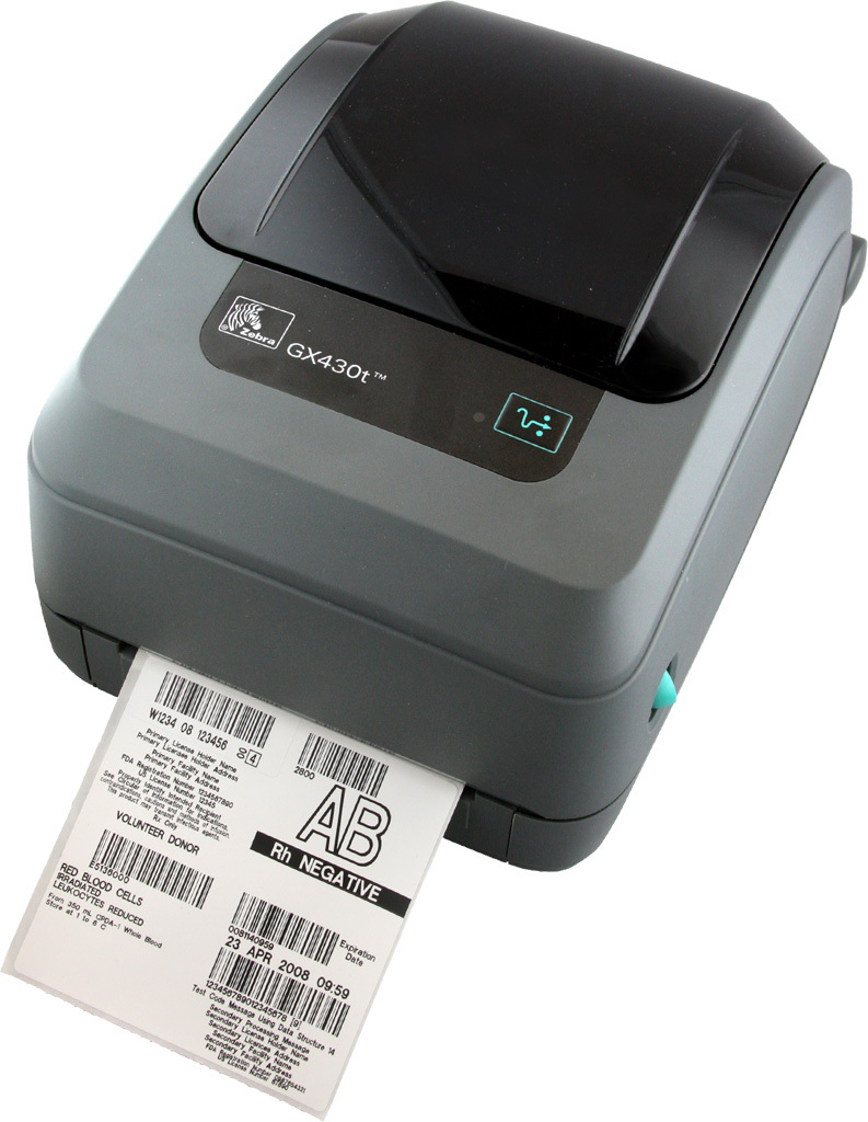 Zebra GX430t Thermal Label Printer (GX43102510000) Printers