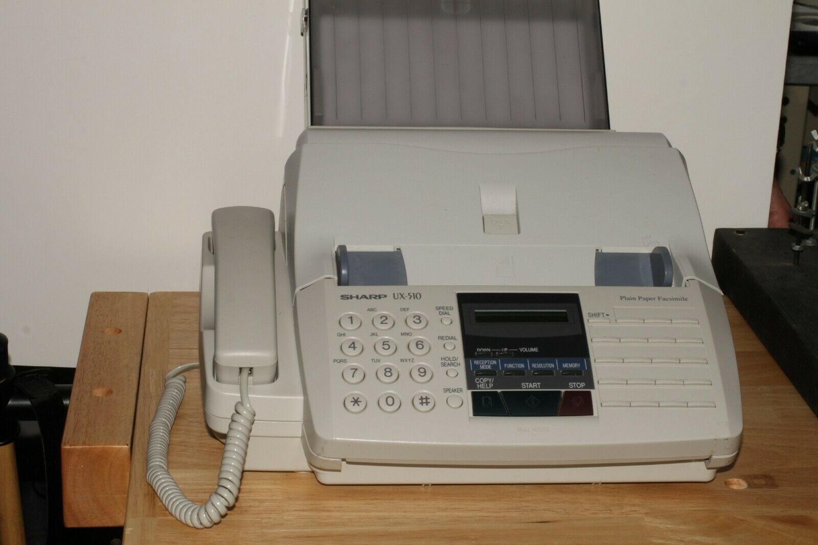 Sharp UX-510 Fax Machine Plain Paper Facsimile with Manual - Fax Machines