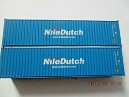 Jacksonville Terminal Company # 405060 Nile Dutch NIDU 40' Container N-Scale image 1