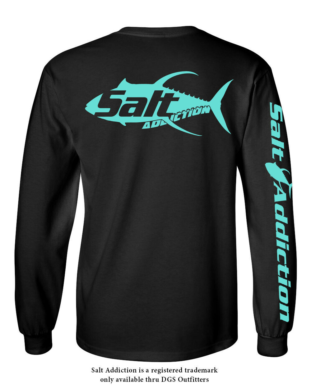 Salt Addiction t shirt Tuna long sleeve fishing apparel saltwater offshore