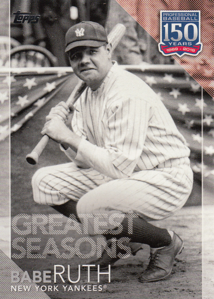 Babe Ruth 2019 Topps Series 1 Greatest Seasons Card #150-149 - Baseball ...