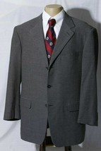 Pal Zileri Men's Gray Textured 3 Btn Sport Coat Jacket Blazer Size 46R - $98.95