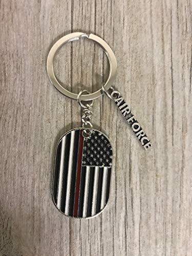 US Air Force Keychain, Military Products,Air Force Charm Key Rings, American Fla
