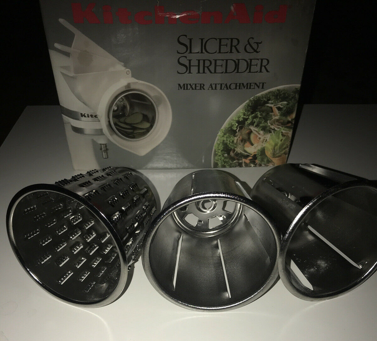 older kitchenaid slicer shredder attachment