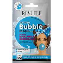 5X Smoothing & Refreshing Face Mask REVUELE Oxygen Bubble 15ml - $26.73