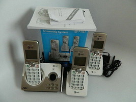 AT&amp;T DECT 6.0 3 Handset Answering System DL72319 w\Original Box – Working - $49.99