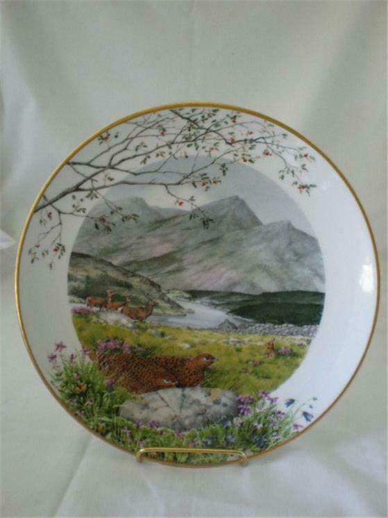 Primary image for Country Year Collector Plate by Peter Barrett "September on the Moors" 1979