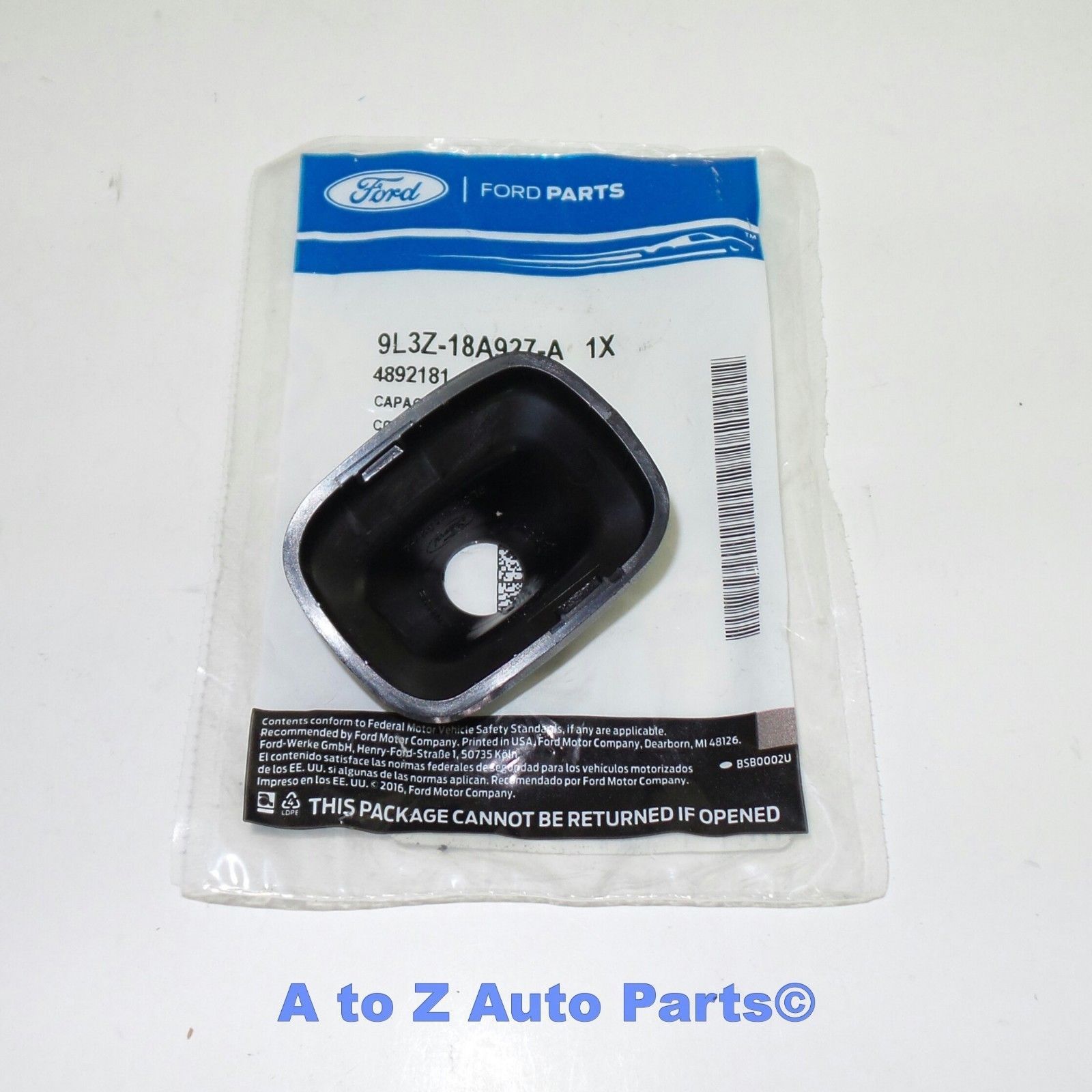 OEM Antenna Base Bezel Cover Textured Black Plastic for Ford Lincoln New