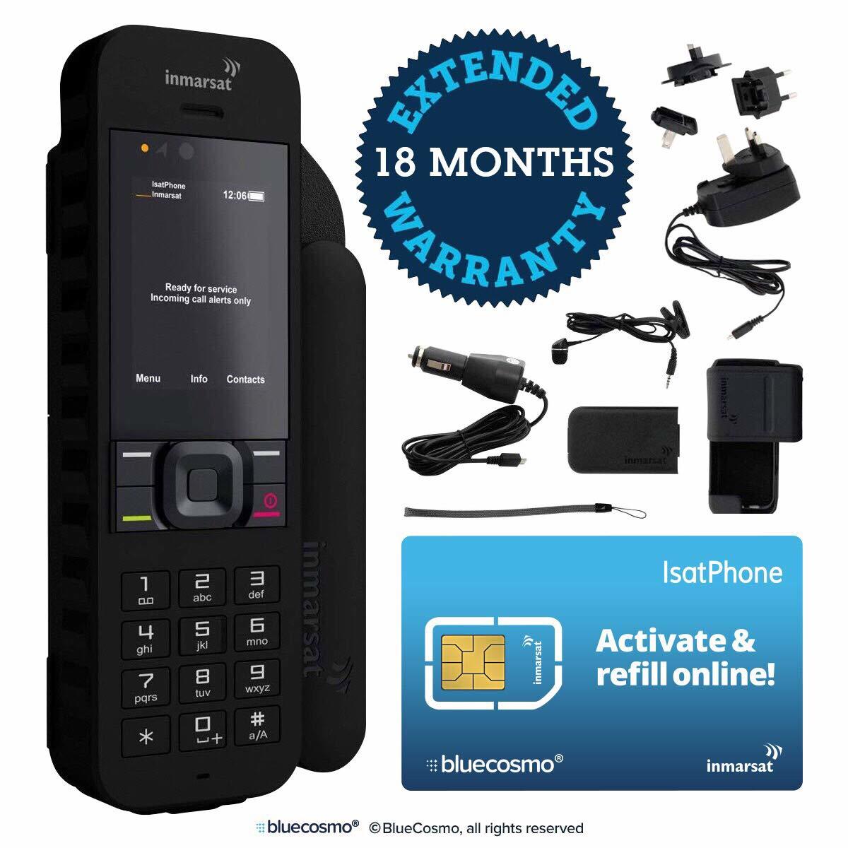 BlueCosmo Inmarsat IsatPhone 2 Satellite Phone Kit (SIM Included