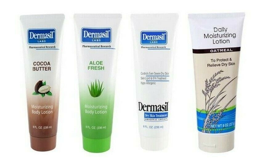 4 Dermasil Labs Moisturizing Cocoa Butter Aloe Original Dry Skin