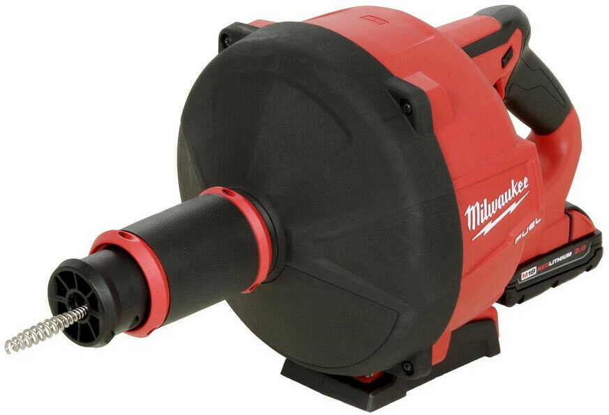 Milwaukee Cordless Drain Snake Auger Kit 18Volt LithiumIon Brushless