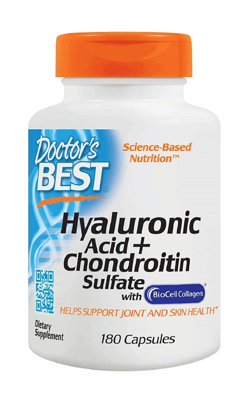 Hyaluronic Acid with Chondroitin Sulfate Joint Support and Skin Health 180Caps