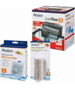 Aqueon Quiet Flow 30 Aquarium Filter Kit with Replacement Filters NIB - $56.09
