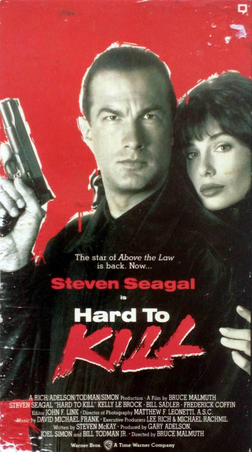 Hard to Kill [VHS 1990] / Steven Seagal, Kelly LeBrock, William Sadler ...