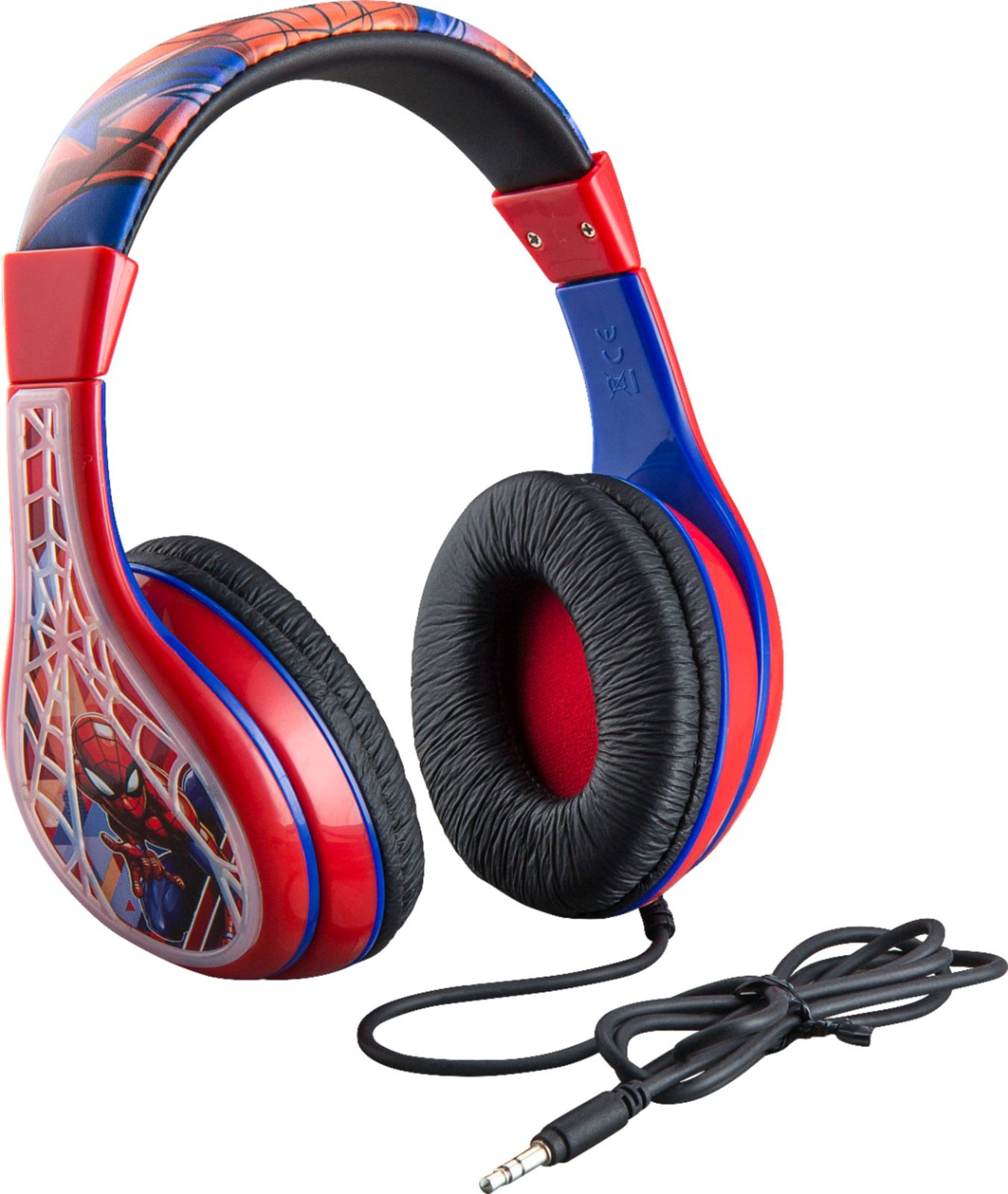 EKids MARVEL Spider-Man Wired Over-the-Ear Headphones