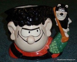 Dennis And Gnasher Royal Doulton Character Toby Jug D7005 - VERY RARE GIFT! - $155.19