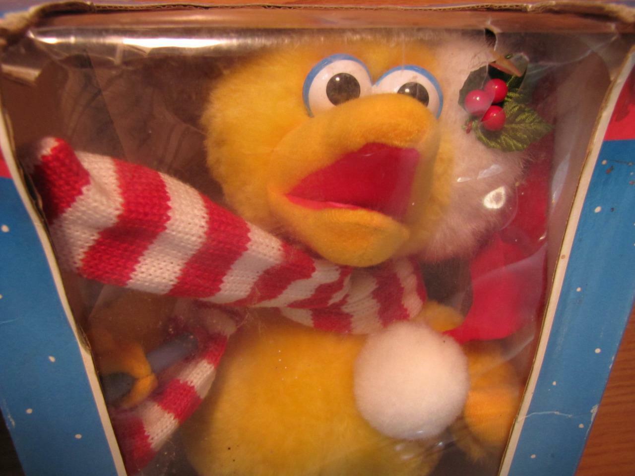 Sesame Street CHRISTMAS DISPLAY BIG BIRD Plush DECORATION WITH BOX ...